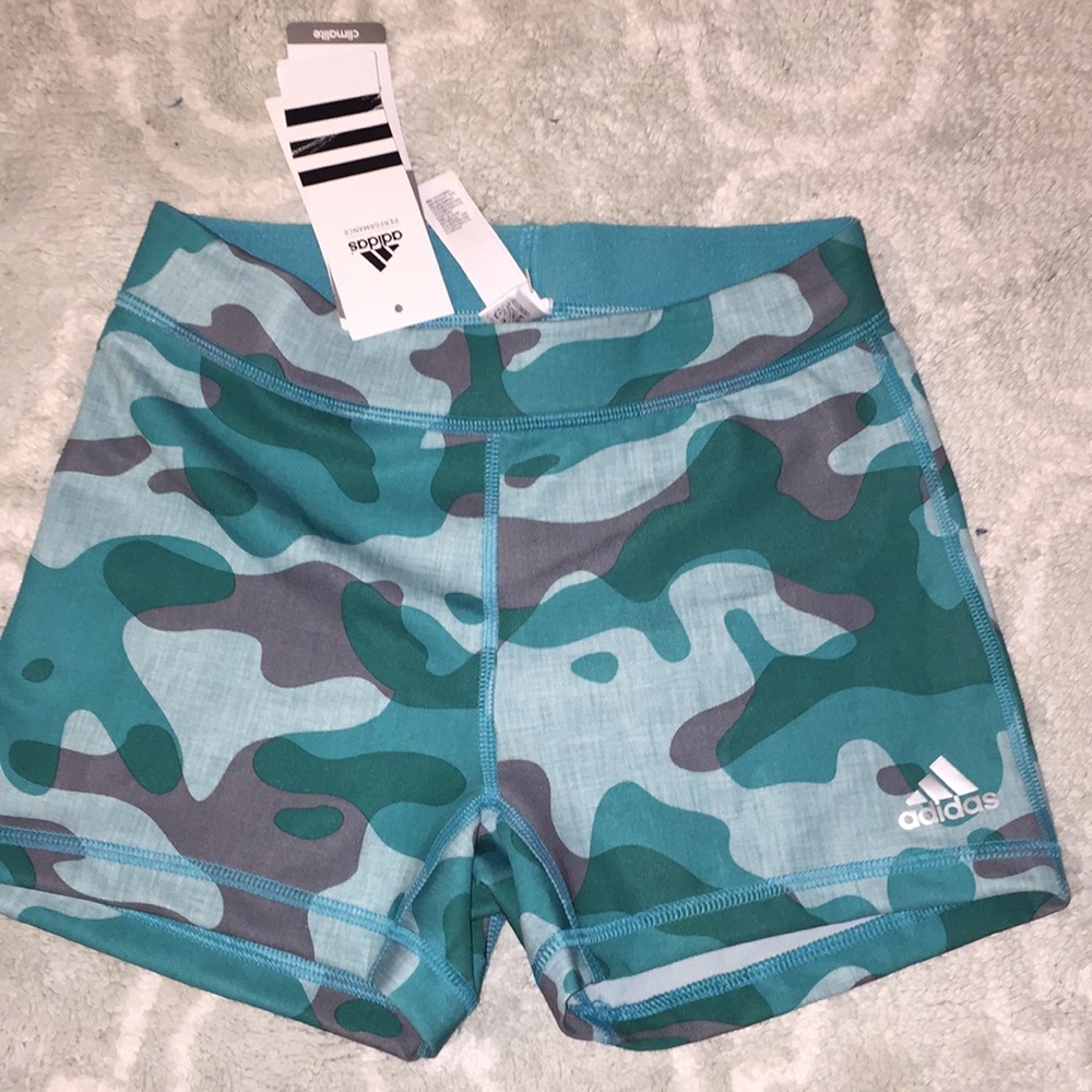 Brand new Adidas camo dri fit shorts